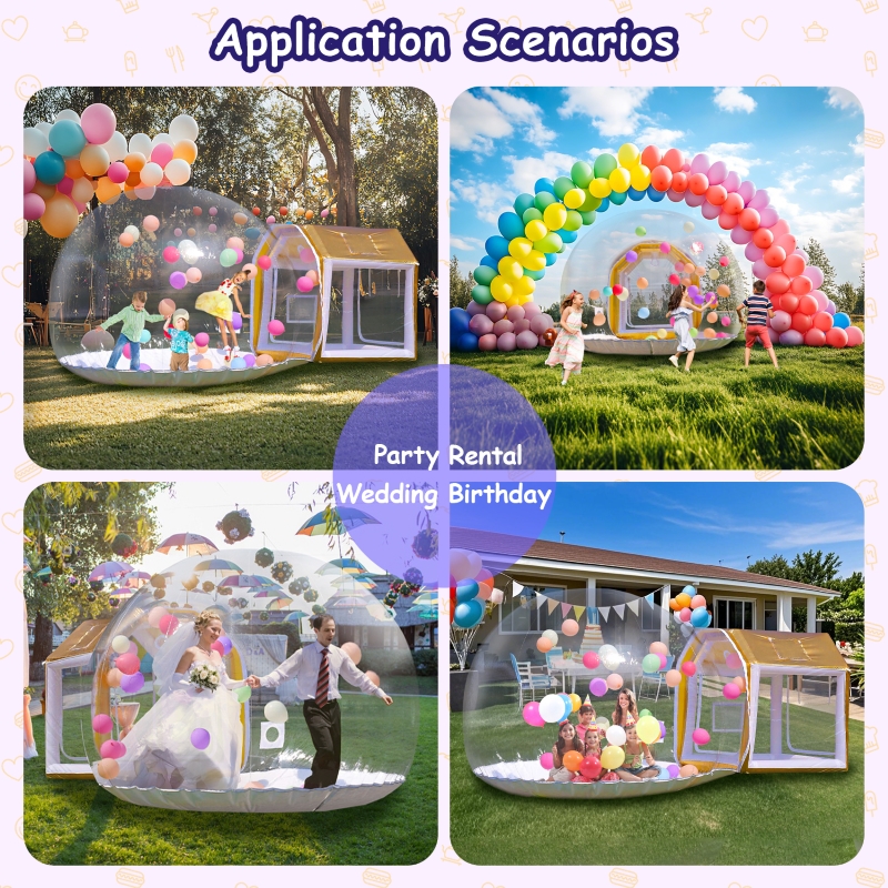 bubble house dome